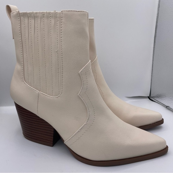 Pink Lily pointed toe western booties women Size 8.5 - Picture 3 of 16